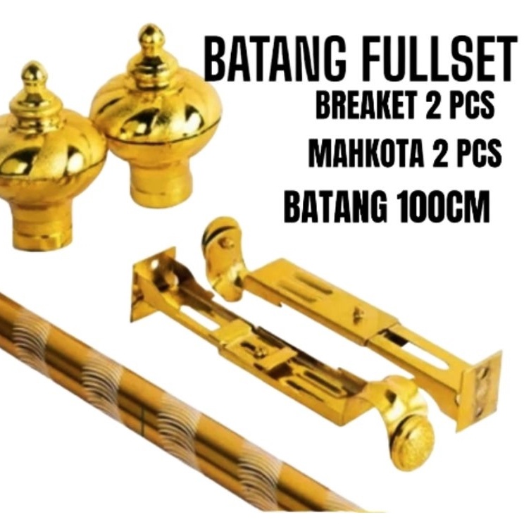 modelTipe RVN169 BATANG / TIANG GORDEN 1 METER FULL SET