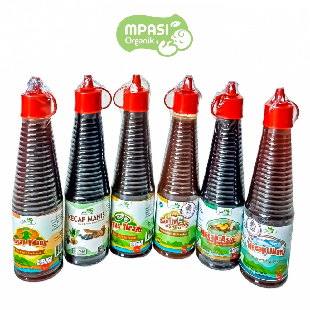 

SF KECAP DAN SAUS PELENGKAP MPASI / KECAP DAN SAUS NON MSG/ KECAP DAN SAUS ALAMI ➩COD