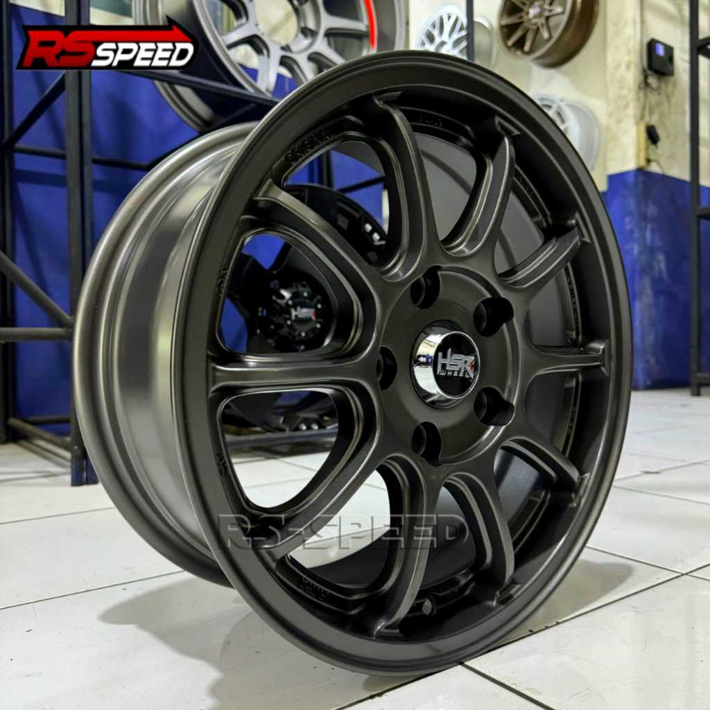 Velg Pelek Resing Ring 15 Murah Lobang 5 Pelak Mobil Terbaru HSR Bisa Di Ban Bridgestone 185 65 R15 