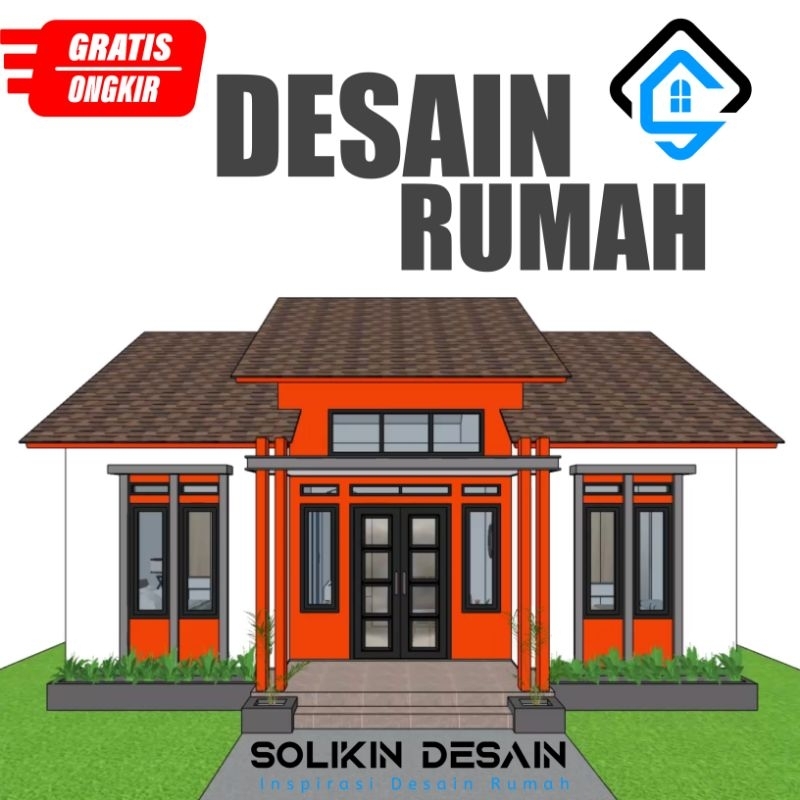 Desain Rumah minimalis modern 3d Sketchup