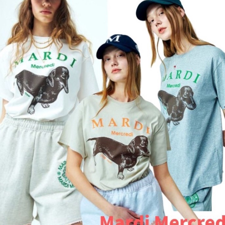 Buruan Beli MARDI DOGGY KOREA - PASANGAN FAMILY KELUARGA AYAH ANAK KIDS KAOS TSHIRT OVERSIZE KNIT SE