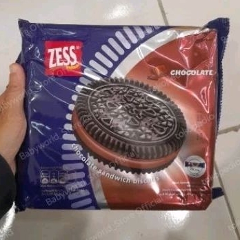 

Zess chocolate biskuit sandwich rasa coklat IMPORT ( isi 9 pack )