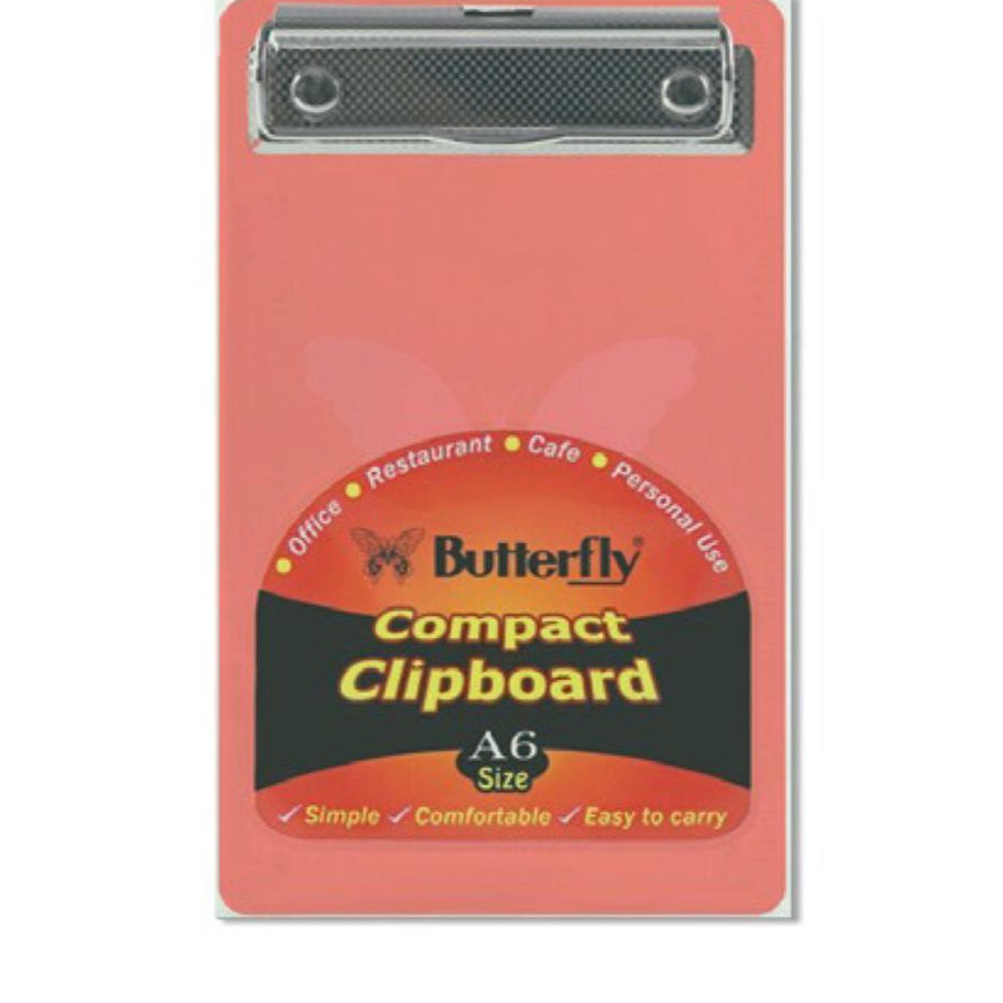 

Super Promo Butterfly Clipboard A6 Compact Ready