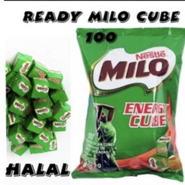 

[7M947] Milo Cube 100 / milo cubes isi 100pcs Nigeria Malaysia Import 94