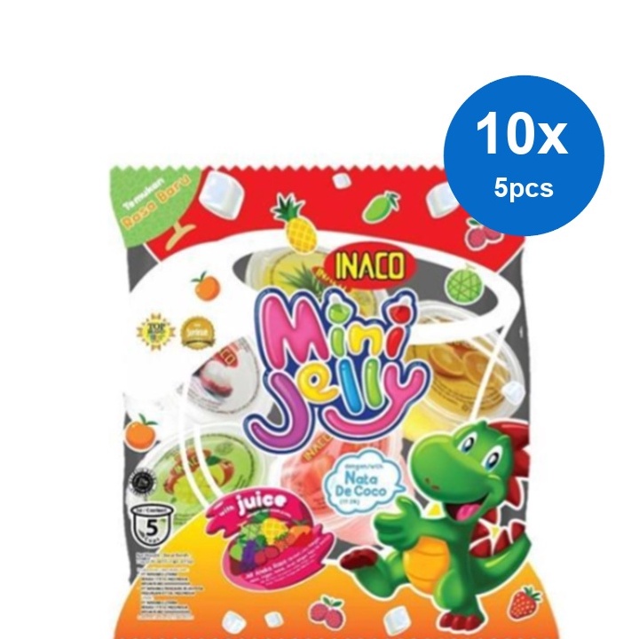 

[97B] Inaco Mini Jelly 10 x 5 pcs ↔Ready Stock