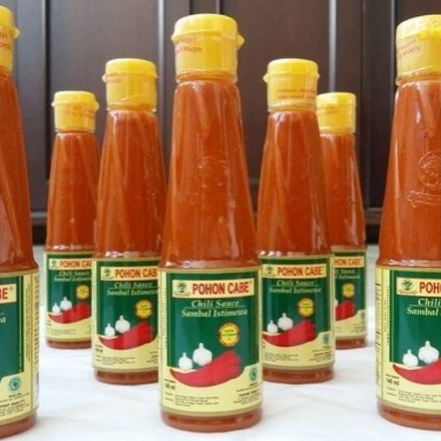 

[۞D42<] Sambal saos Pohon Cabe 140 ml pedas kemasan kecil enak Terlarisss