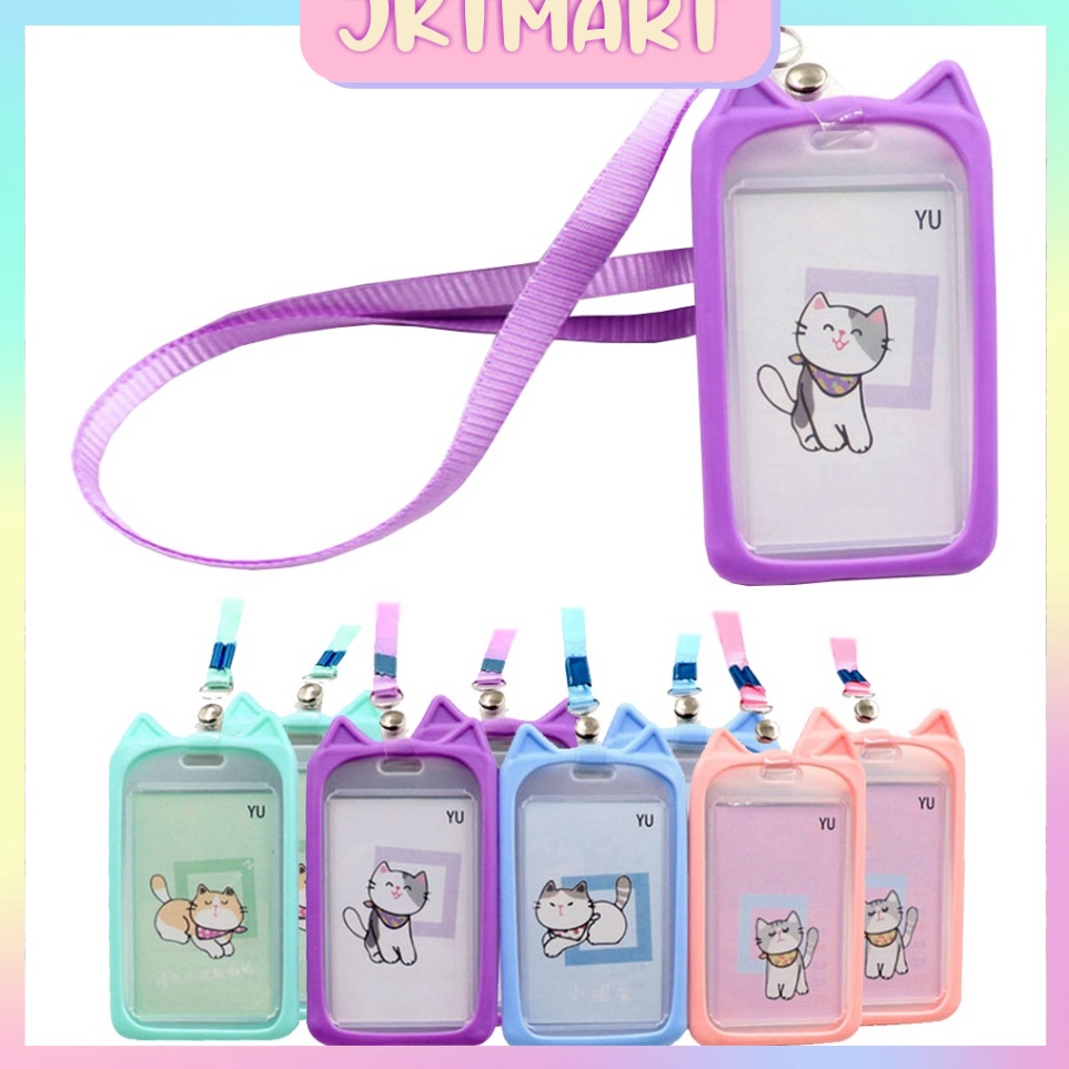 

Harga Termurah ⭐ JKTMART ⭐ Holder Gantungan Tali Kartu Akses Kantor Mrt Busway Lanyard Card Holder Motif Kucing S091 ☍✭✽
