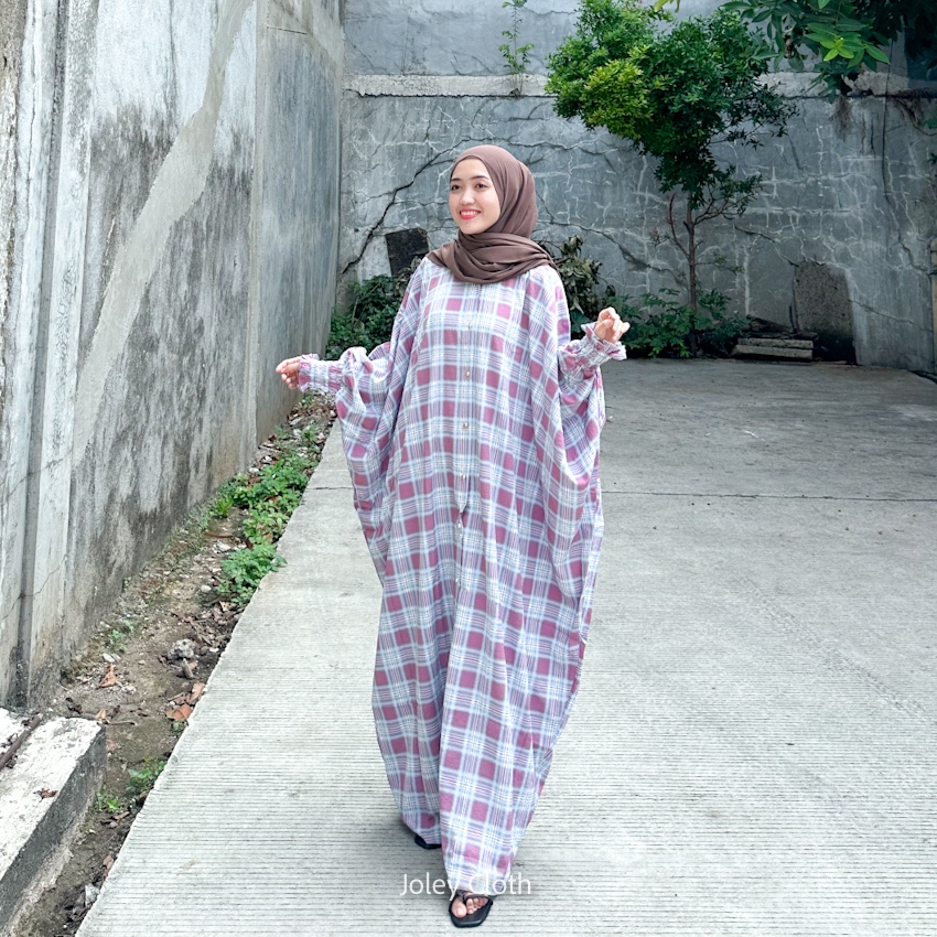 Joley Cloth - Kaftan Cringkle Syurana Gamis Muslim Jumbo Busui
