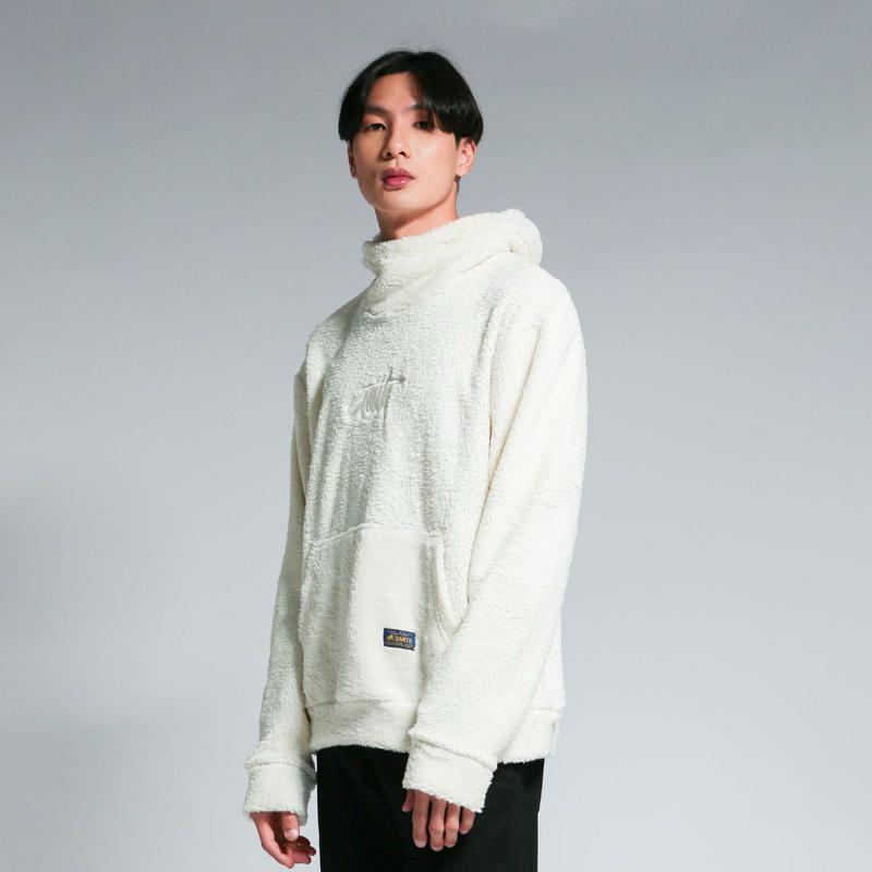 House of Smith Sweater Hoodie Pria - Hobu White