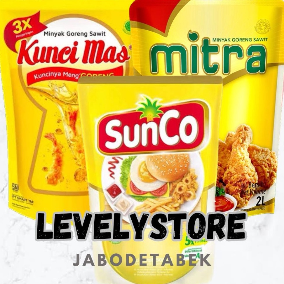 

[®H30\] MINYAK GORENG 2 LITER JABODETABEK Harga Spesial