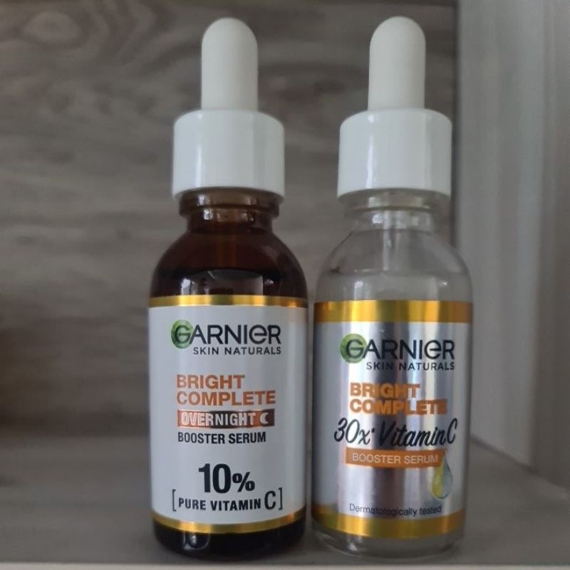 1 Paket Garnier bright complete (new n preloved)