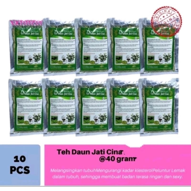 

PROMO TEHDAUN JATI CINA 10 BUNGKUS / DAUNTEH JATI CHINA // daunTeh PelunturLemak termurah / Daunteh Jati Cina Pelangsingterlaris -1 Bungkus @40 Gram