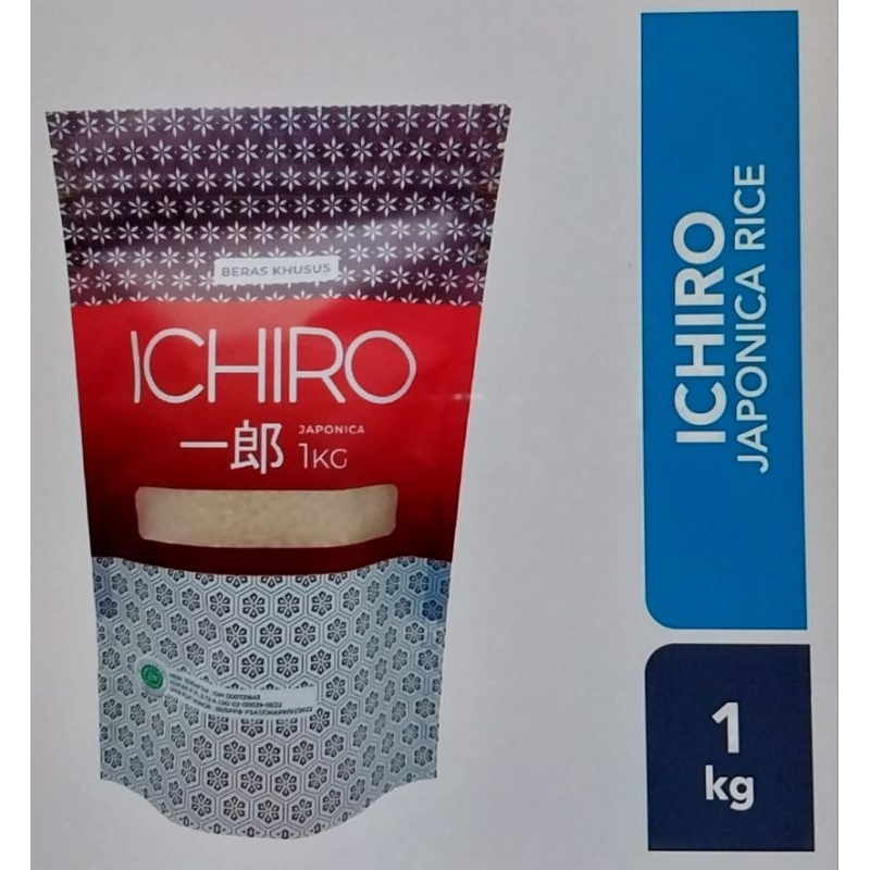 

beras jepang japonica ichiro rice 1 kg vacuum pack