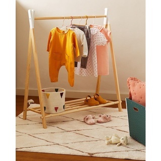 Rak baju gantung / Rak baju dewasa / Rak baju kayu