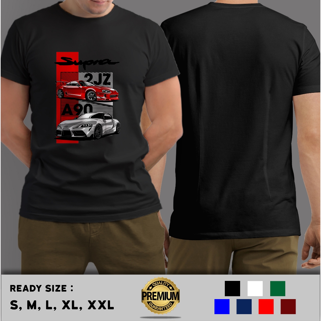 Kaos TOYOTA SUPRA GENERATION SERIES Terlaris