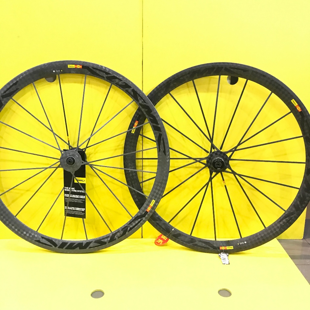 Wheelset Mavic Cosmic Carbon Ultimate Tubular Original Wheelset Carbon