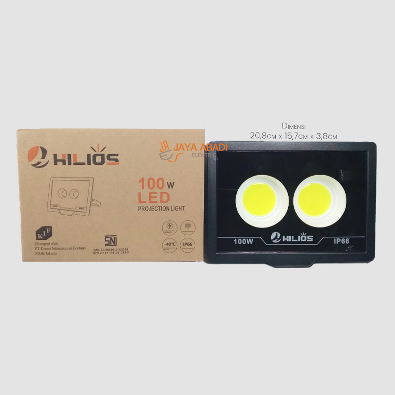 Lampu Sorot led cob 100 watt Hilios lampu sorot led tembak cob 100 w outdoor