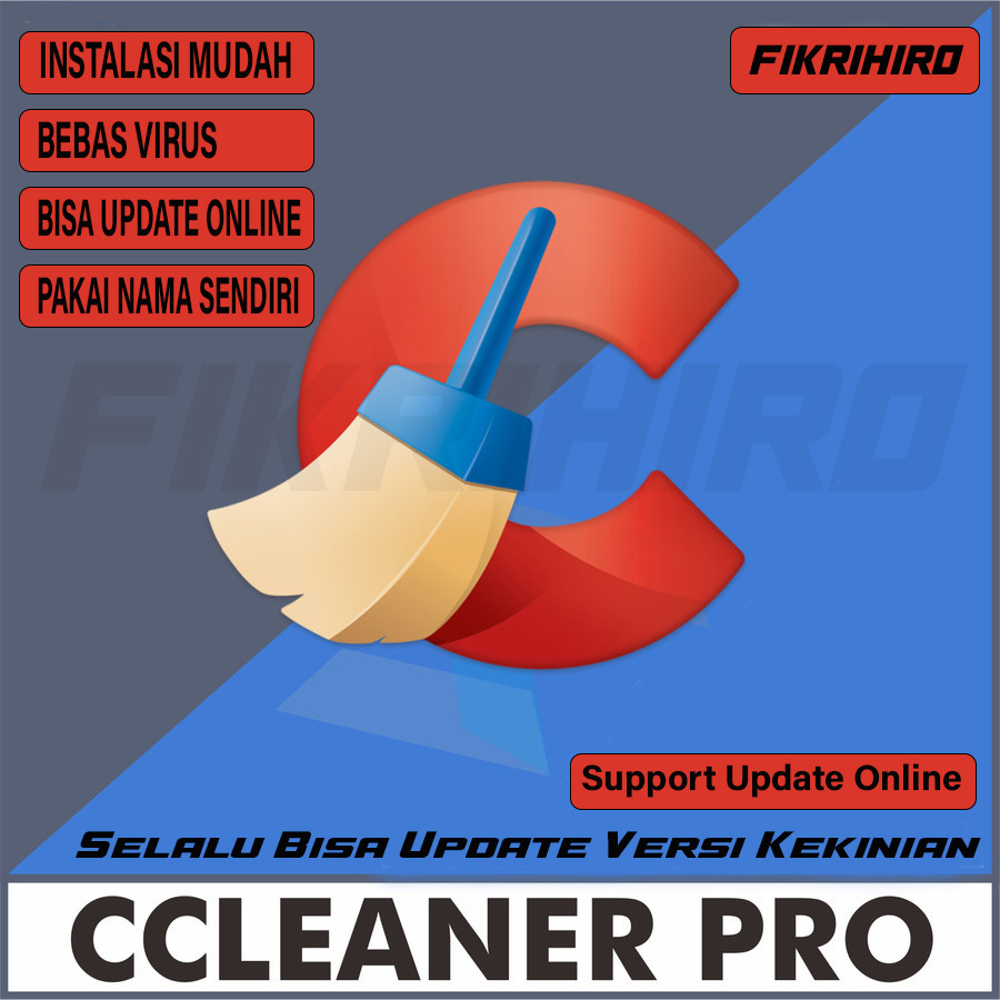 CCleaner Pro Bisa Diupdate Online + Aktivasi pakai Serial Number + Bebas Virus