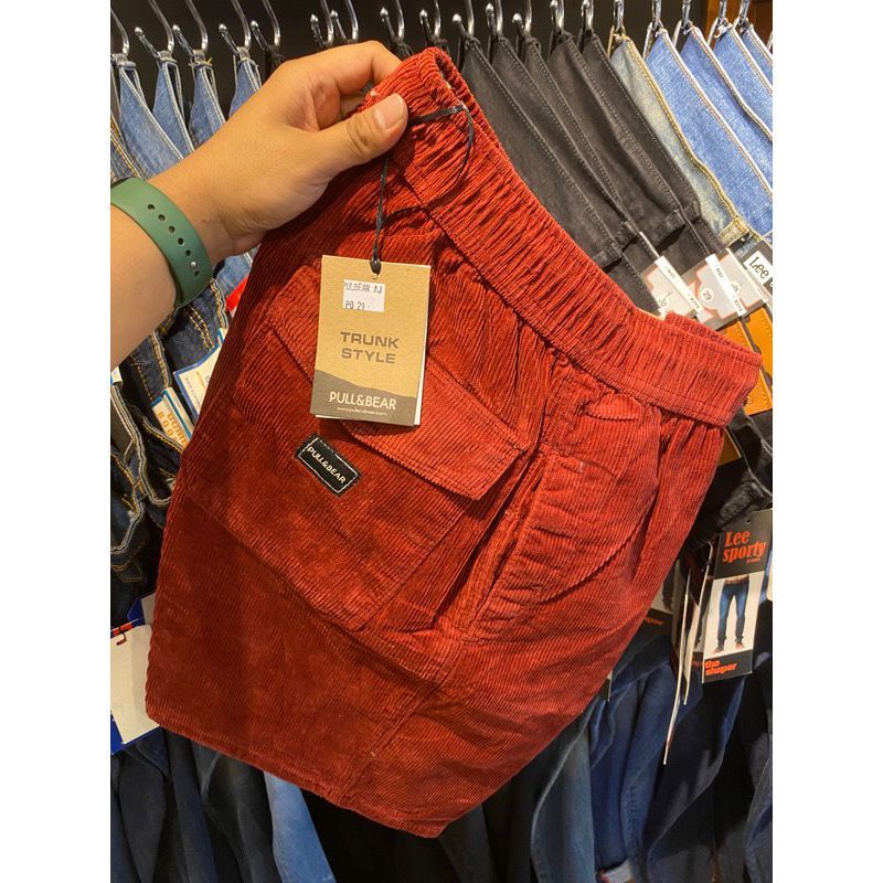 Celana Corduroy Pendek Pria Terbaru Celana Pendek Corduroy Pria Cowok