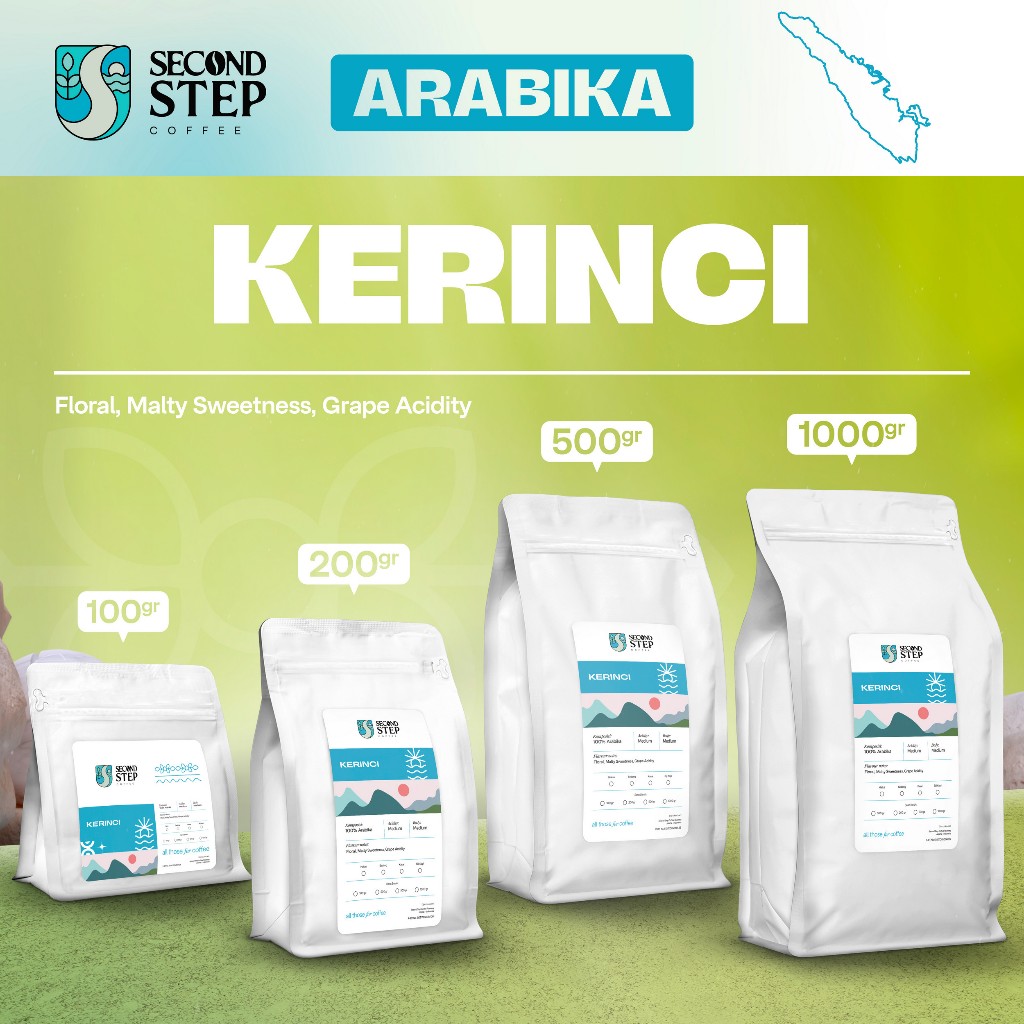 

Kopi Arabika Kerinci Jambi Arabica Coffee Beans Biji Bubuk Coffe Bean