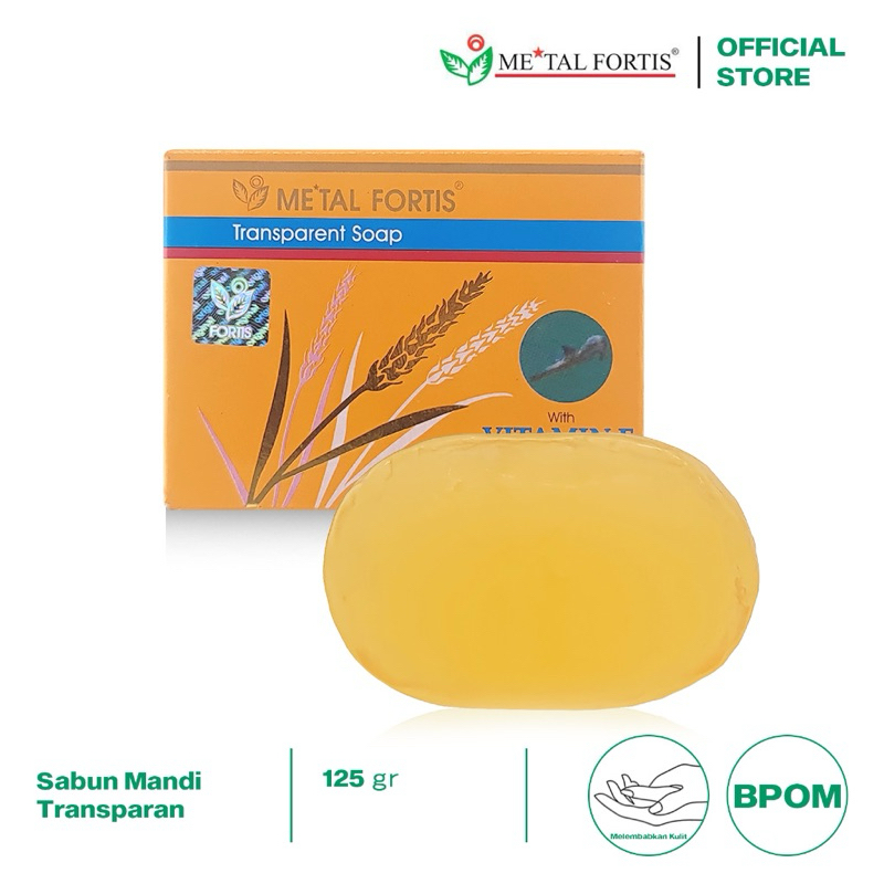 METAL FORTIS sabun VIT E 125gr BESAR KUNING