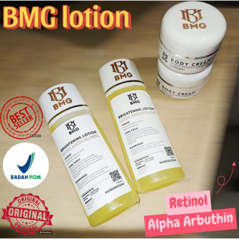 HB BMG LOTION ASLI BPOM PEMUTIH KULIT