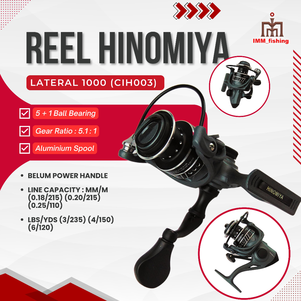 REEL HINOMIYA LATERAL 1000