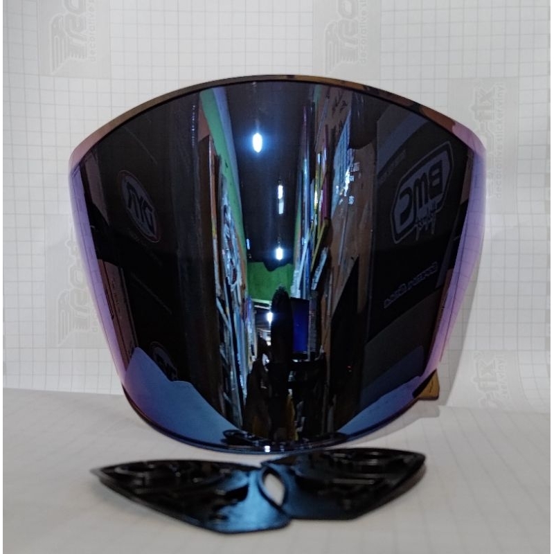 visor/kaca flat iridium g2 optimax