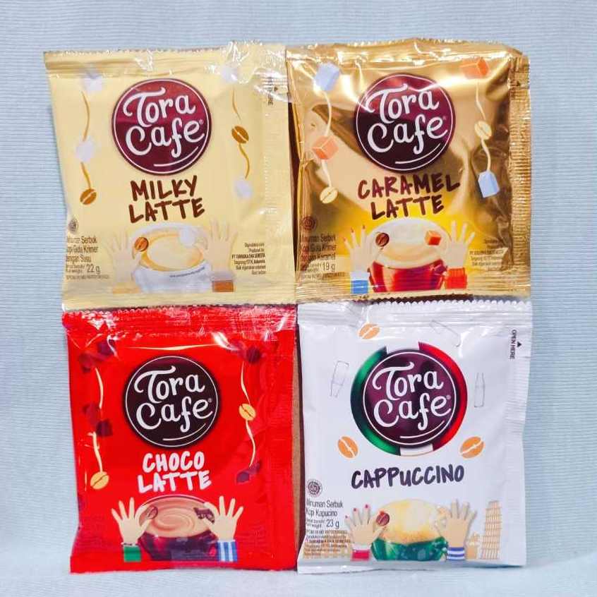 

Tora Cafe Milky Latte / Caramel Latte / Choco Latte / Cappcuccino (1 Pcs)