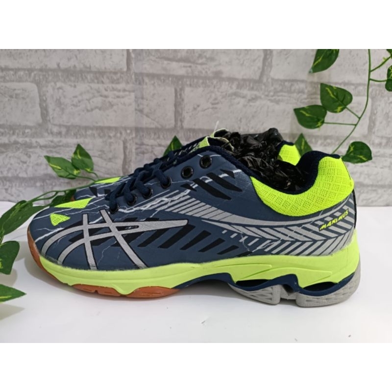 Sepatu Badminton Maximus MD Garansi 100% Original/Sepatu Voli/Sepatu Badminton/Badminton