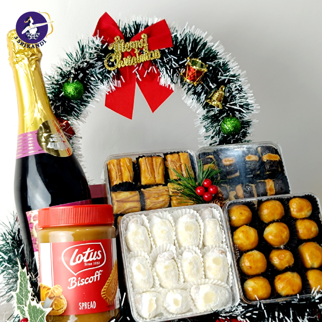 

Hampers Srikandi Christmas Hampers / Parcel Natal / Parsel Kue Kering Cookies/Hampers Natal 2023 3Srikandi |exclusice| (Harta Karun) Treasure