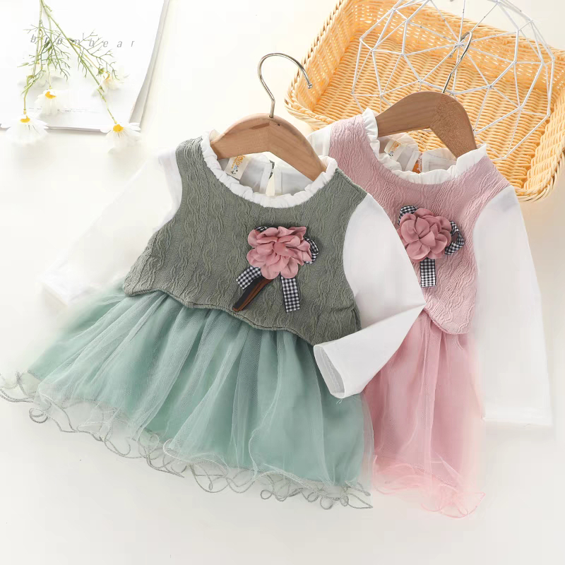 Bayi - 2 TAHUN | Yu Jin Dress - Dres Pesta Baby Perempuan Drees Tutu Korean Style Anak Cewek kiosbal