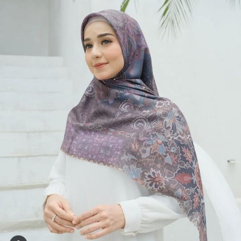 Hijab Voal Oskara Jilbab Segiempat Voal Warna lengkap