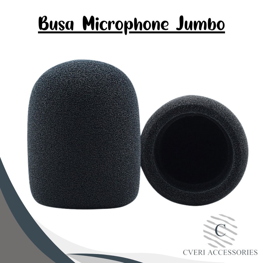 Busa Mic Besar Sponge Microphone Extra Big Condenser