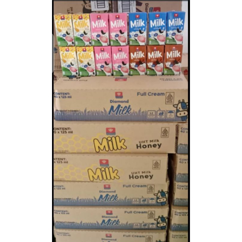 

DA Susu UHT Diamond 1 Dus 40 Pcs Rasa Enak