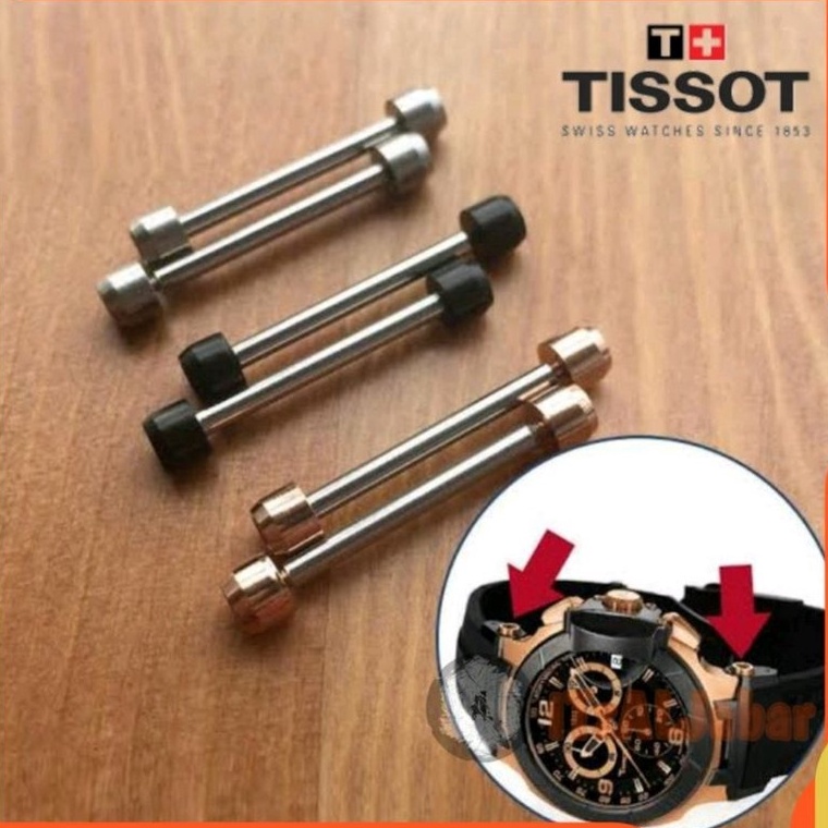 [✪V34] Spring bar pen jam tangan Tissot Trace T-Race T race pengait Tali Jam tangan Tissoti