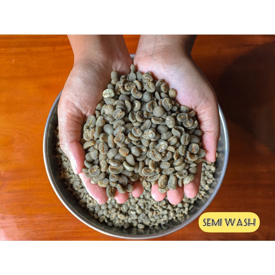 

Green Bean Kopi Arabika Sumatra Tanah Karo Semiwash 1 kg