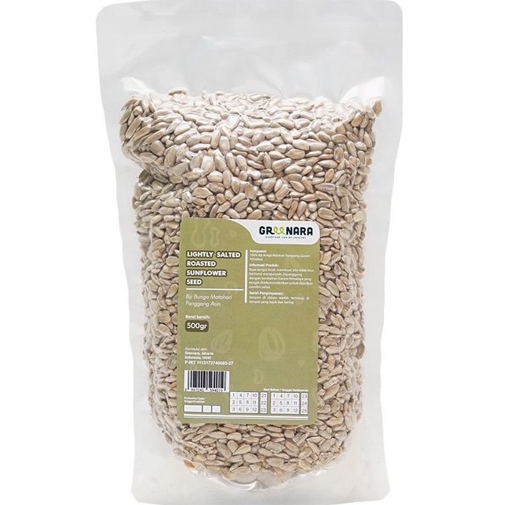 

[✭D72&] Lightly ed Roasted Sunflower Seed 500gr / Kuaci Kupas Discount Today