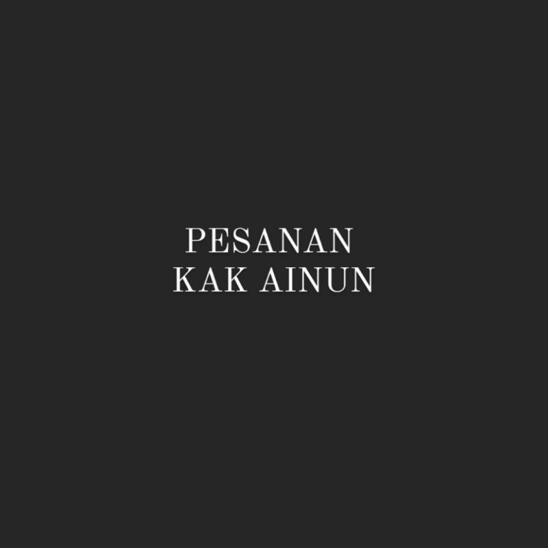 PESANAN KAK AINUN | KACAMATA DAN KAOS KAKI
