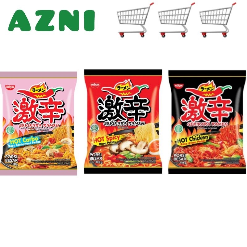 

GEKIKARA RAMEN Mi Instan Porsi Besar 109gr - 120gr