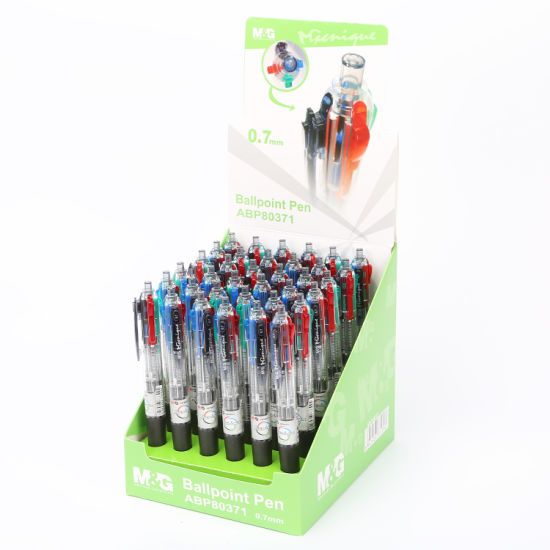 

Ball Pen Red Black Blue Green 4 In 1 0.7 M&G