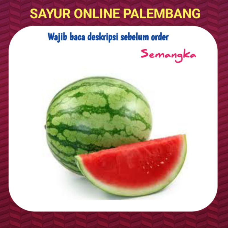 

Buah Semangka Segar per potong - Sayur Buah Online Palembang