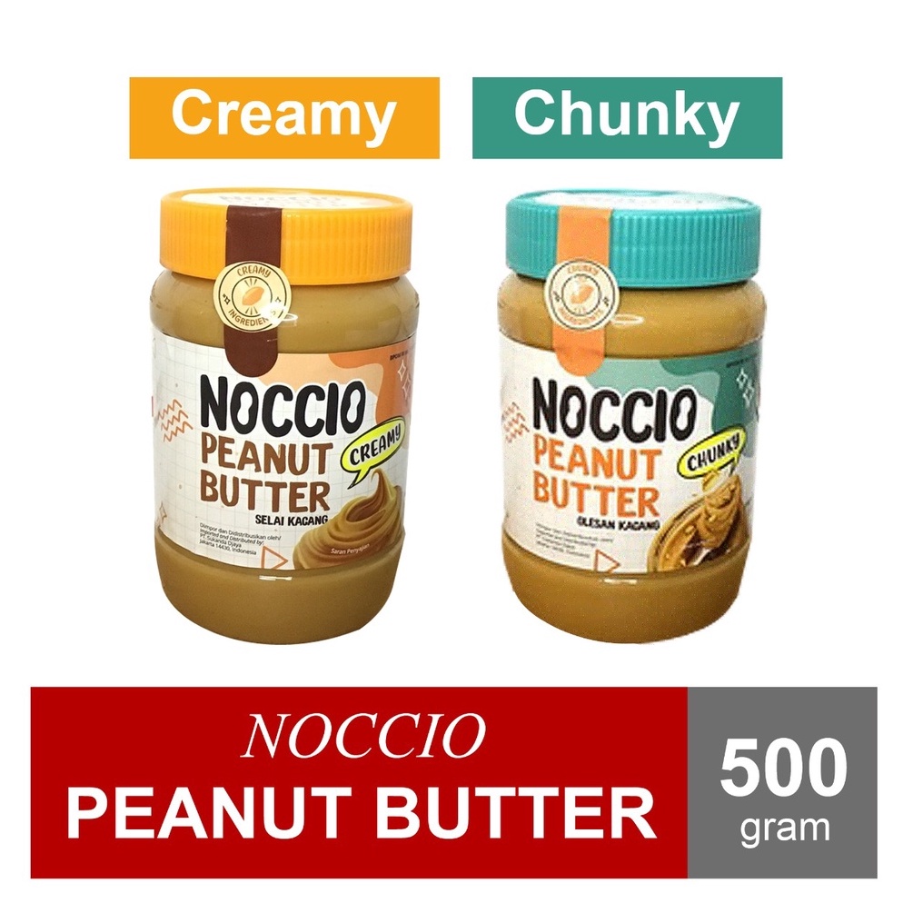 

[0CI42] Noccio Peanut Butter 500gr BESAR HALAL PROMO 72