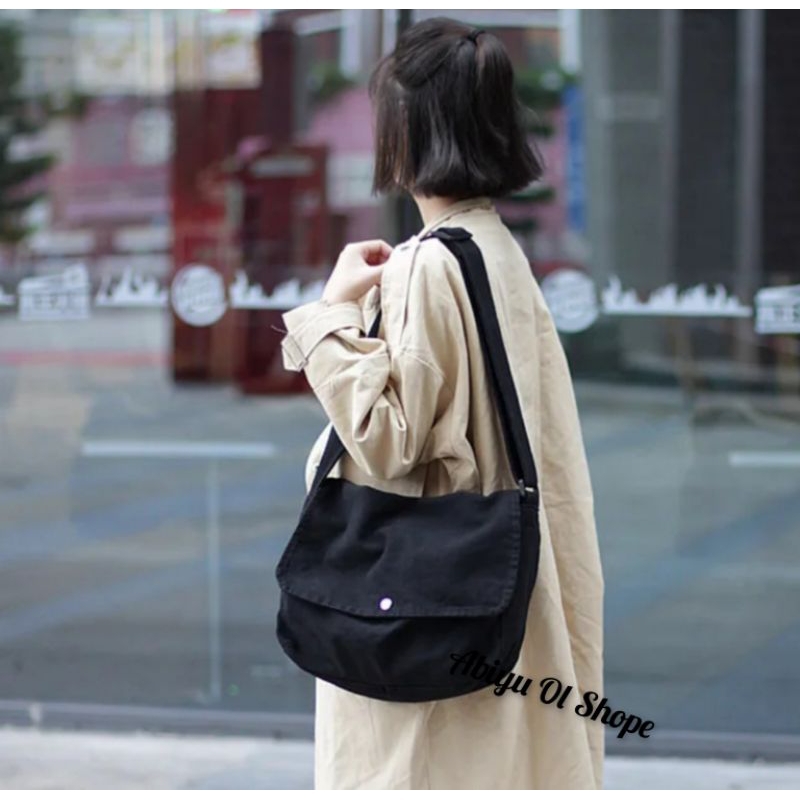 Tas Selempang Wanita Canvas Fashion Korea S 5003 SN