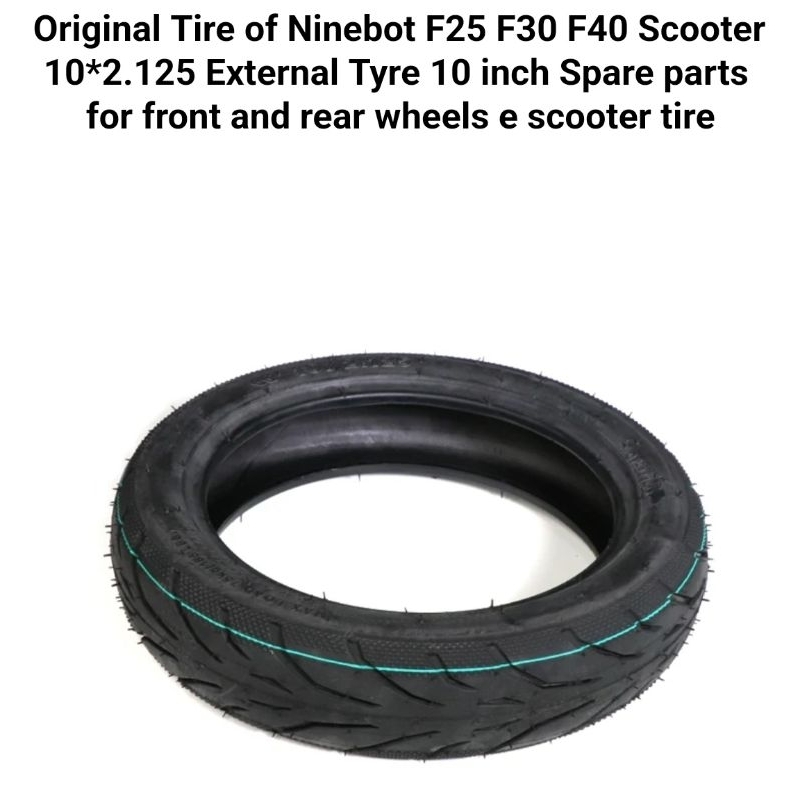 Ban luar ban dalam Elektrik Skuter 10 x 2.125 Inch Segway Ninebot F25 F30 F40 F series
