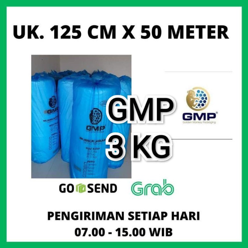 

✨Grosir✨ Bubble Wrap Roll MURAH TEBAL (50X125) Premium GMP 3KG ukuran 50 Meter X 125 CM / BUBBLE WRAP TEBAL / BUBBLE WRAP TEBAL HITAM / BUBBLE WRAP TEBAL PUTIH / BUBBLE WRAP TEBAL BENING / pelindung pembungkus kemasan pengaman barang pecah belah !!!