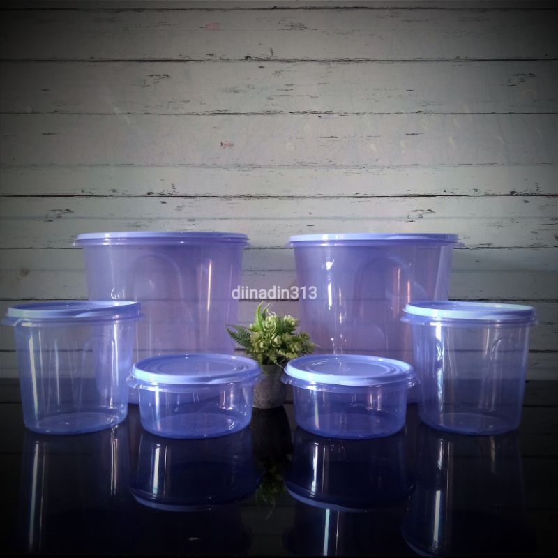TERMURAH TOPLES PLASTIK SATU SET ISI 6 UNGU