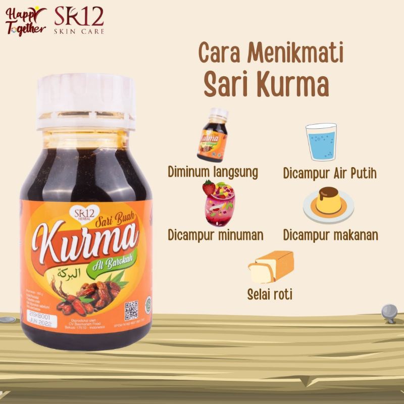 

TERLARIS!! SARI KURMA ASLI SR12