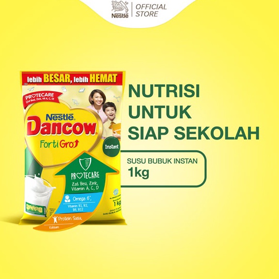 

[♛D13\] Fortigro Susu Bubuk Susu Anak Instant Pouch 1kg Order Saja Gan