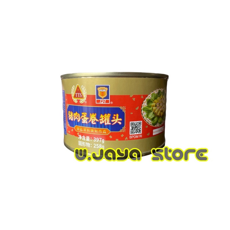 TERLARIS BRANDS FESTIVAL Maling Telur Gulung Isi Daging Babi 397g grosir